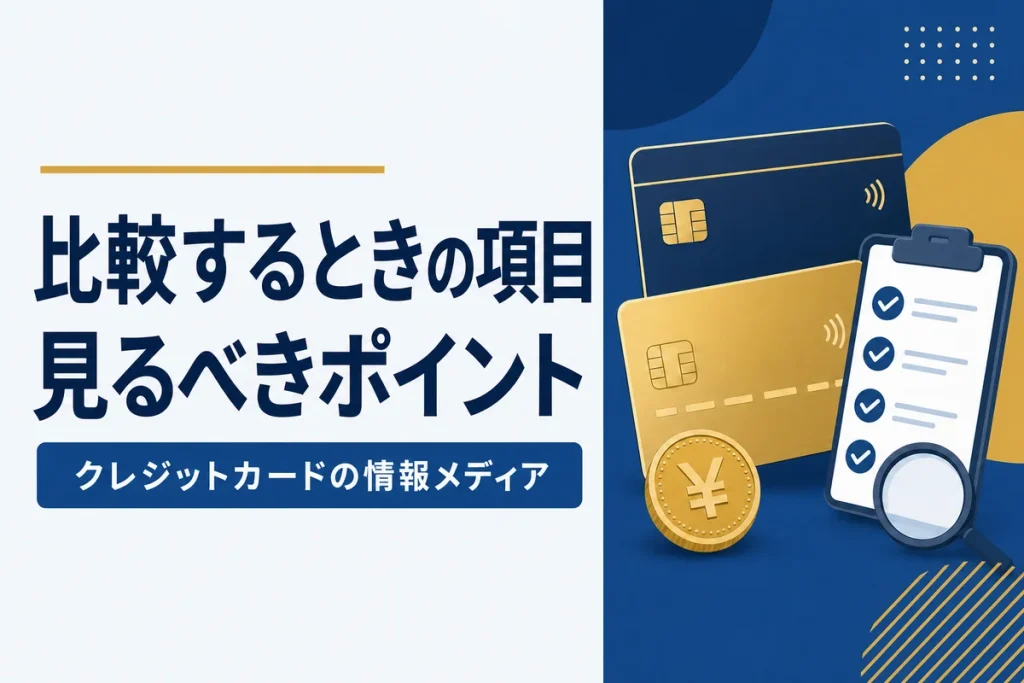 比較するときの項目見るべきポイント