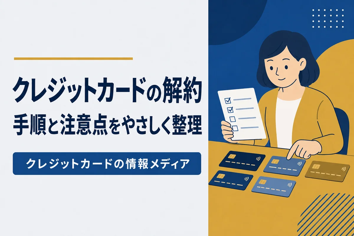 クレジットカードの解約の手順と注意点