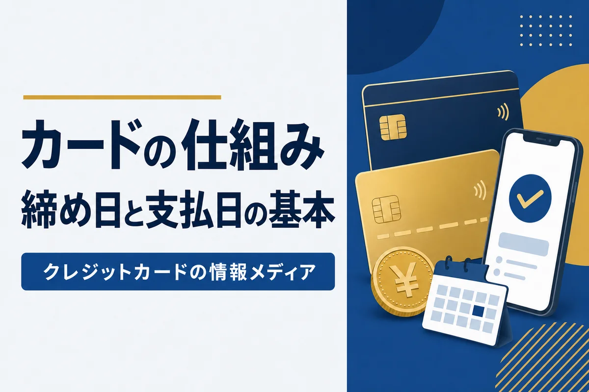 カードの仕組み締め日と支払日の基本
