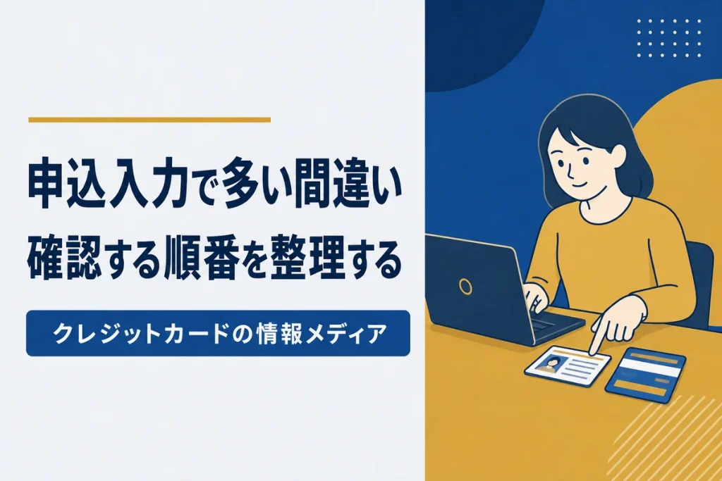申込フォームで間違えやすい項目と確認の順番