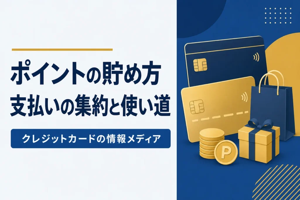 ポイントの貯め方支払いの集約と使い道