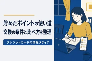 貯めたポイントの使い道の比較｜交換レートの見方